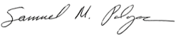 Samuel Poloyac Signature