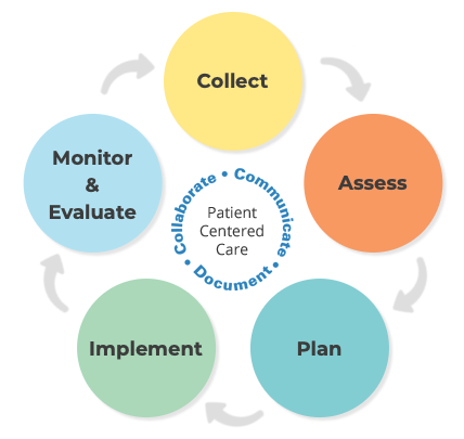 Part 1 diagram - pharmacists' patient care process