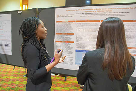 Chinelo Orji presenting at Research Day 2019
