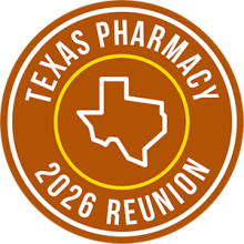 Logo for Texas Pharmacy 2026 Reunion
