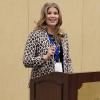 Dr. Tish Moczygemba at podium