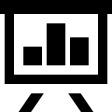 poster flip chart icon