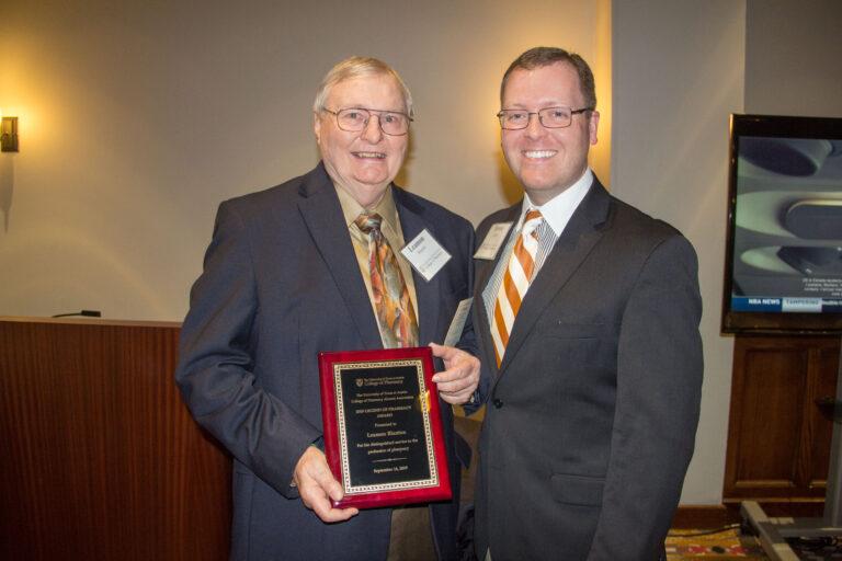 Legend of Pharmacy Award winner Leamon Blanton