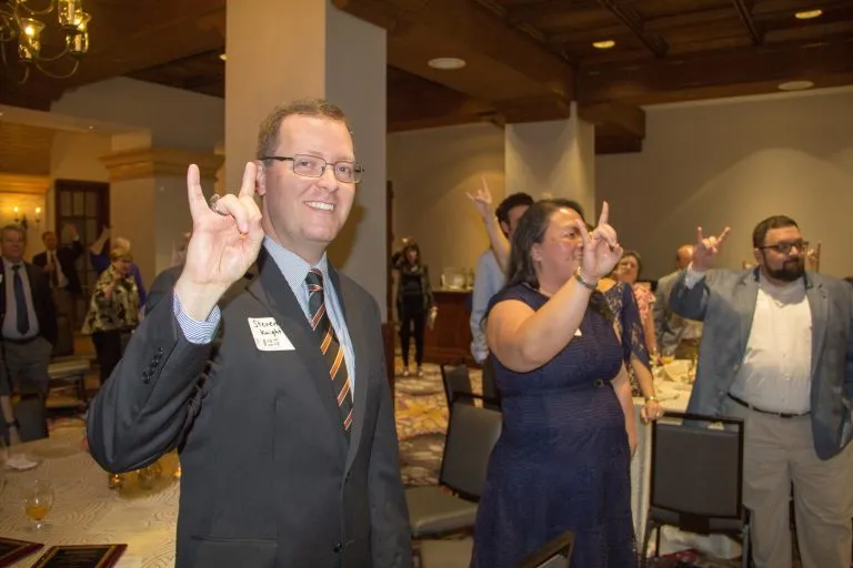 AlumniAwardCeremony eyes of texas