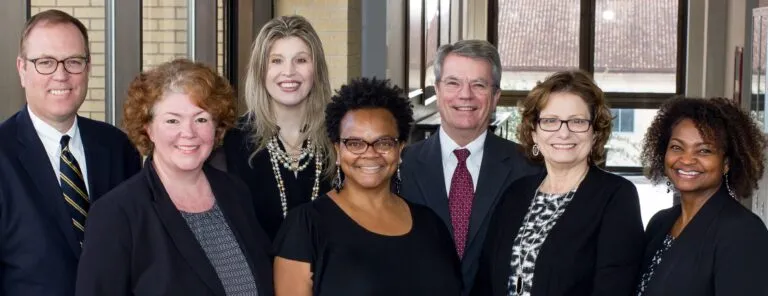 TxCORE team group photo with Drs. Johnsrud, Richards, Moczygemba, Brown, Lawson, Rascati, and Barner