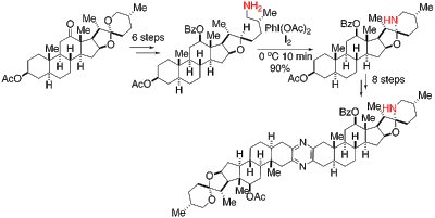 Synthesis of solamargine analog