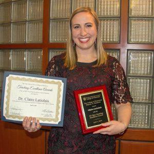teaching excellence claire latiolais