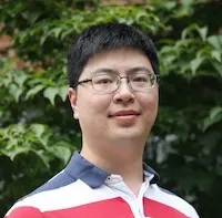 A man smiling.