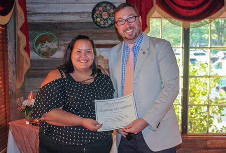 Residency Banquet - Dr. Gould and Dr. Pope