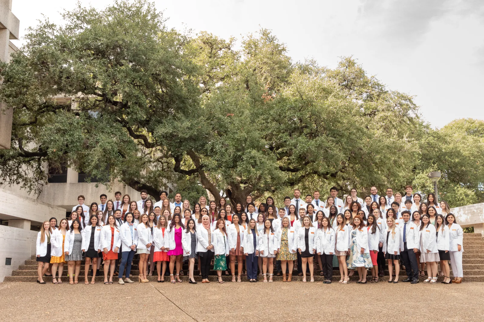 Class of 2026 White Coat Ceremony Photo.