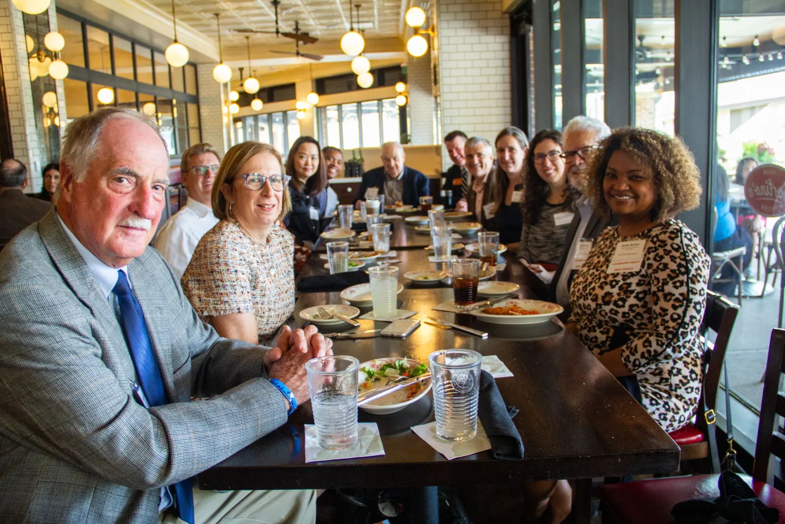 A group shot of Texas Pharmacy Advisory Council Members at a meeting in fall 2024.