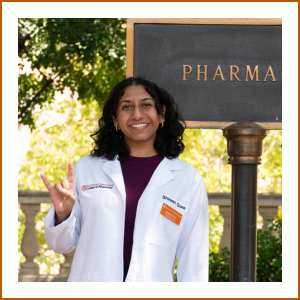 Headshot of student pharmacist Shireen G.