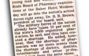 picture of wartime newspaper