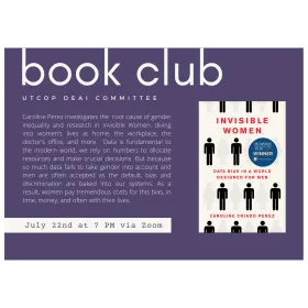 July book club flyer for Global Social Club